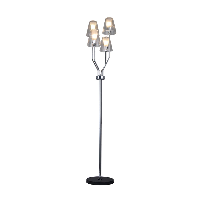 Lampu lantai kaca moden