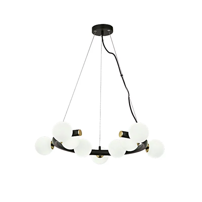Lampu loket kaca hiasan baru